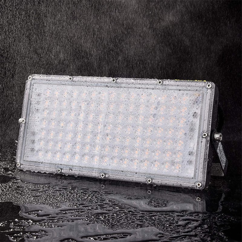 SOLIKU 100W LED Reflektor 8000 Lumen IP65 Vízálló Meleg Fehér Kültéri Munkalámpa