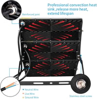 SOLIKU 300W LED Reflektor 24000 lm Meleg Fehér Kültéri Munkalámpa IP65 Vízálló 4