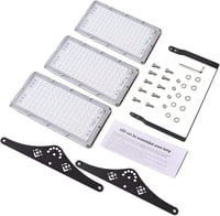 SOLIKU 300W LED Reflektor 24000 lm Meleg Fehér Kültéri Munkalámpa IP65 Vízálló 8