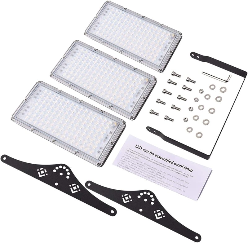 SOLIKU 300W LED Reflektor 24000 lm Meleg Fehér Kültéri Munkalámpa IP65 Vízálló