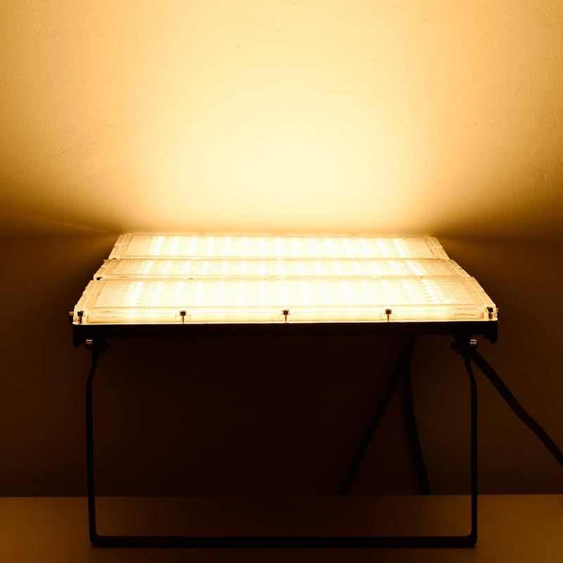 SOLIKU 300W LED Reflektor 24000 lm Meleg Fehér Kültéri Munkalámpa IP65 Vízálló