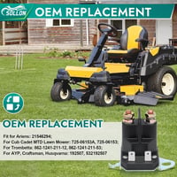 SOLLON 12V Indítórelé Solenoidszelep Fűnyírógéphez Hómaróhoz Golfautóhoz Traktorhoz 2
