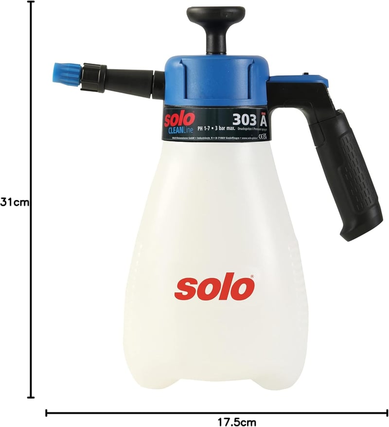 SOLO 303 A Nyomásos Permetezőgép Fehér Német Gyártás