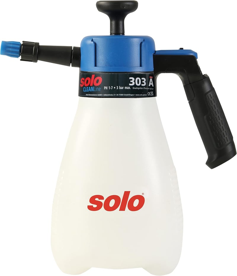 SOLO 303 A Nyomásos Permetezőgép Fehér Német Gyártás