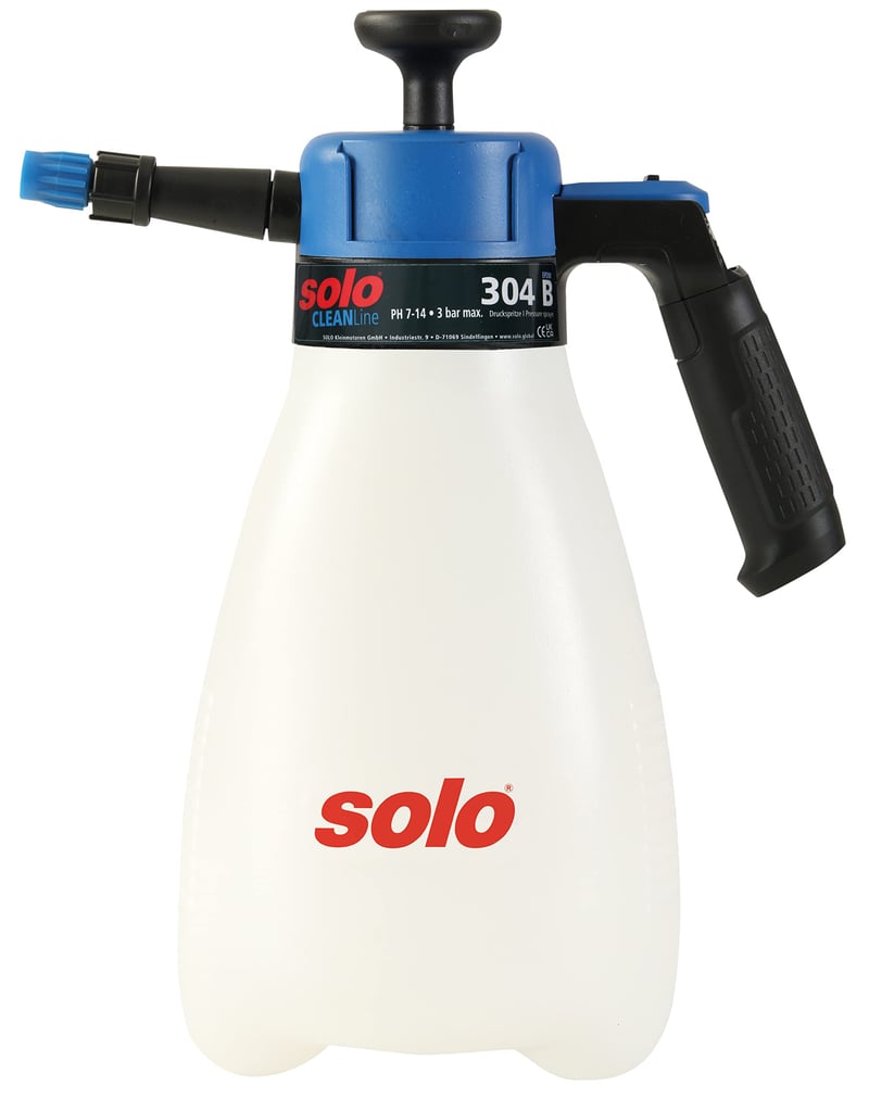 Pulverizator sub presiune SOLO 304 B - Alb, fabricat în Germania - Pulverizator manual de grădinărit pentru protecția plantelor