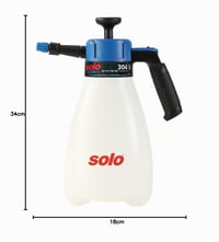 Pulverizator sub presiune SOLO 304 B - Alb, fabricat în Germania - Pulverizator manual de grădinărit pentru protecția plantelor 2