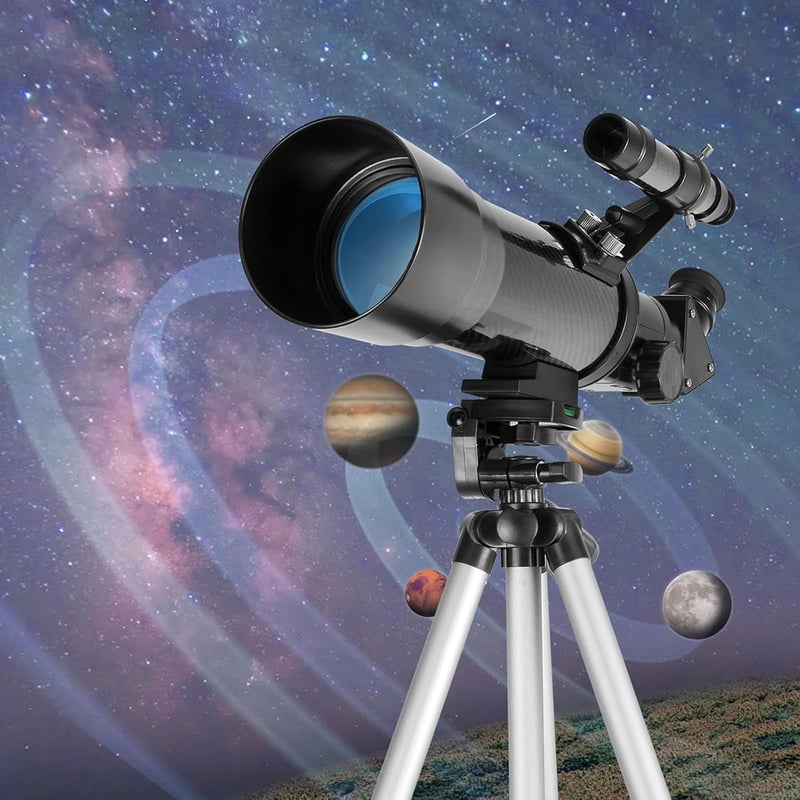 SOLOMARK 70mm Teleszkóp Gyerekeknek és Kezdőknek - AZ Állvánnyal