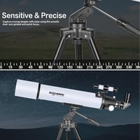 SOLOMARK 80 mm 900 mm refraktor távcső felnőtteknek és gyerekeknek kezdőknek, kompakt utazó távcső tok és telefontartóval 4
