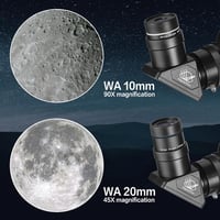 SOLOMARK 80mm refraktor teleszkóp 900mm fókusztávolság hordtáskával - 80900 Black 4