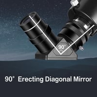 SOLOMARK 80mm refraktor teleszkóp 900mm fókusztávolság hordtáskával - 80900 Black 7
