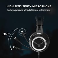 SOMiC G951S Rózsaszín Gaming Headset Macskafüles Fejhallgató Mikrofonnal 3