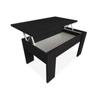 Somnia Descanso podizni stolić za dnevni boravak ili blagovaonicu, boja wenge, 90x50 cm, visina 46-57 cm 4