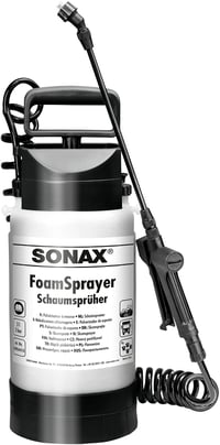 SONAX FoamSprayer habosító szórófej 3 literes tartállyal – takarítószer-fogyasztást csökkentő professzionális habszóró 1