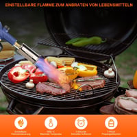Sondiko Gázégő Lángfúvóka Grillezéshez és Konyhai Használatra 4