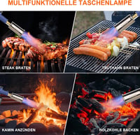 Sondiko Gázégő Lángfúvóka Grillezéshez és Konyhai Használatra 8