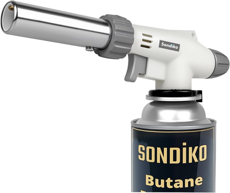 Sondiko S516 Profi Gázégő Állítható Lánggal Krémbrüléhez és Sütéshez