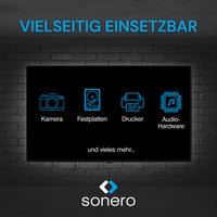 Sonero USB 2.0 aktivni kabel s pojačalom signala, USB-A na USB-B kabel za pisač, 480 Mbit/s, 10 m, crni 4