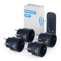 Set prize wireless Sonero 2300W - 4 prize controlabile de la distanță + 1 telecomandă, antracit 1