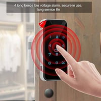Sonew RFID intelligens zárrendszer elektronikus szekrényzár jelszavas biztonsági zár 3