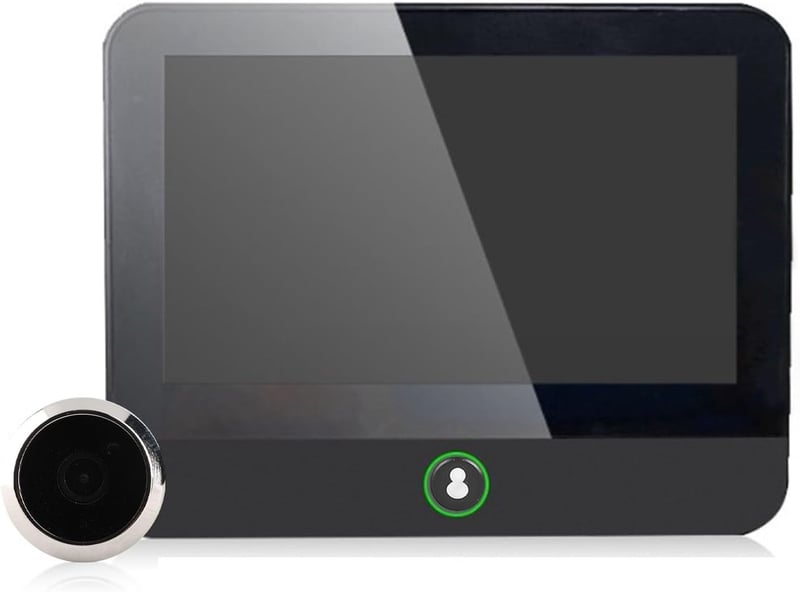 Sonew TUYA Okos Ajtócsengető Kamera 1080P WiFi Megfigyelés Széles Látószög