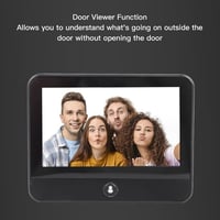 Sonew TUYA Okos Ajtócsengető Kamera 1080P WiFi Megfigyelés Széles Látószög 5