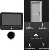 Sonew TUYA Okos Ajtócsengető Kamera 1080P WiFi Megfigyelés Széles Látószög 2