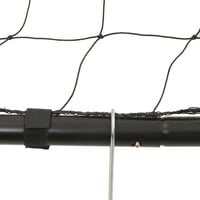 SONGMICS Gyerek Foci Kapu 300x205cm Gyors Összeszerelés Kert Strand Vas Keret Polietilén Háló Fekete 5