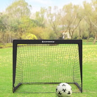 SONGMICS Gyerek Futballkapu Szett 2 db Felugró Kapu 90x120x90 cm Kerthez Strandra 4