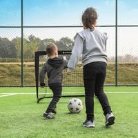 SONGMICS Gyerek Futballkapu Szett 2 db Felugró Kapu 90x120x90 cm Kerthez Strandra 2
