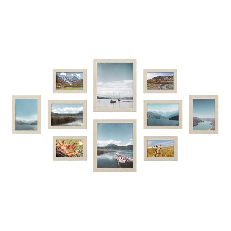 Set 10 Rame Foto SONGMICS, cu Geam din Plastic, Set Rame Foto pentru Perete