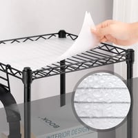 SONGMICS LGR104B01 4 szintes fürdőszobai polc 80 kg terhelhetőség fekete 6