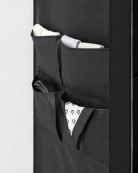 SONGMICS platneni ormar s 4 viseće police i policama za odlaganje, 45 x 170 x 167 cm 8