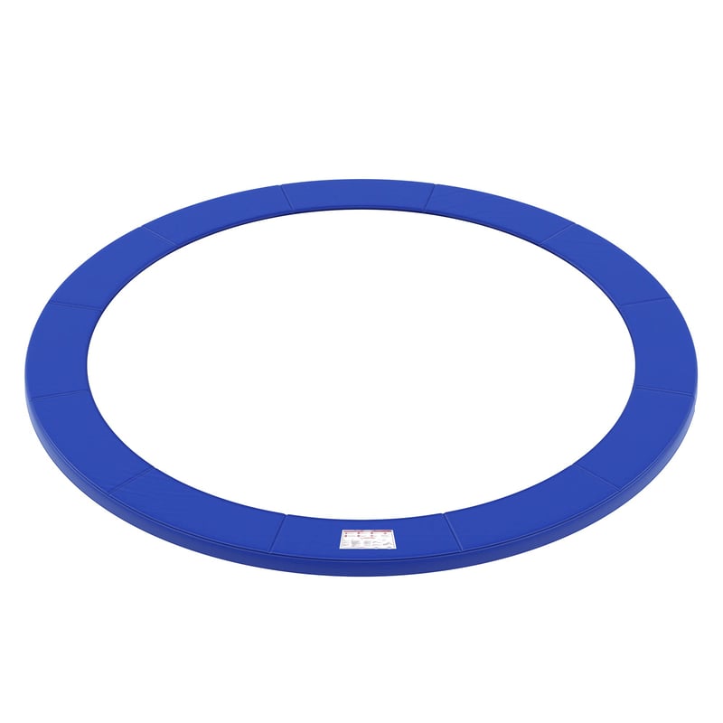 SONGMICS Zaštitna presvlaka za opruge trampolina 427 cm - Plavi rub, UV i otporna na kidanje sigurnosna podloga, vodootporna PVC obloga, za okrugli trampolin