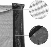 SONGMICS Trampolín Biztonsági Háló 244 cm 6 Rudas és 305-366 cm 8 Rudas 6