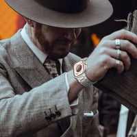 Ochranné sklo na Apple Watch Ultra 49 mm s rámom z titánovej zliatiny, tvrdené sklo 9H 6