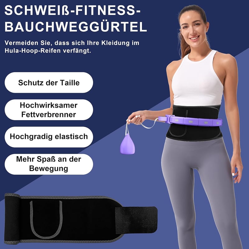 Sonkoloro Smart Hoop felnőtteknek, súlycsökkentéshez, számláló funkcióval