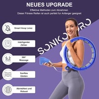Sonkoloro Smart Hoop Fitness Karika Súlycsökkentéshez, Számláló és Masszázs Gombokkal 2