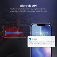 SONOFF SNZB-02D Zigbee snímač teploty a vlhkosti, 2 ks, inteligentný teplomer a vlhkomer s LCD displejom, biela, podpora Alexa/Google Home/Home Assistant 6