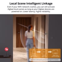 Inteligentný snímač pohybu SONOFF SNZB-03P Zigbee 3.0, bezdrôtový, s nastaviteľným časom detekcie, pre zabezpečovacie systémy a inteligentné domácnosti, kompatibilný s Alexa a Google Home 9
