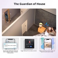SONOFF SNZB-04P Zigbee senzor otvorenia dverí a okien, inteligentný zabezpečovací systém, vyžaduje Zigbee Hub, kompatibilný s Alexa a Google Assistant 6