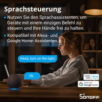 Releu Inteligent SONOFF ZBMINIR2 Zigbee 3.0, Compatibil cu Alexa și Google Home, Necesită Fir Neutru, Necesită Hub 8