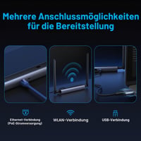 SONOFF Zigbee/Thread PoE Dongle Max ethernet/Wi-Fi/USB brána – čierna 2