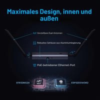 SONOFF Zigbee/Thread PoE Dongle Max ethernet/Wi-Fi/USB brána – čierna 3