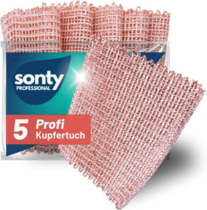 Sonty Eco bakrene krpe za ribanje - 15x15 cm - 30 kom