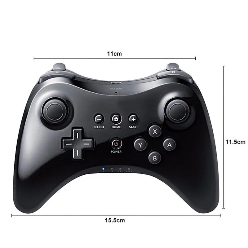 SONVIEE Wireless Gamepad Wii U Kontrollerhez Dual Analog Joystick