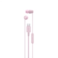Káblové slúchadlá Sony IER-EX15C s USB-C konektorom a mikrofónom, ružové – kompatibilné s Android, iOS, tabletmi, notebookmi a PC, kábel odolný voči zamotaniu 1