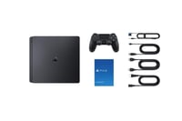 Sony PlayStation 4 Slim játékkonzol - fekete, 500 GB, F-Chassis 3