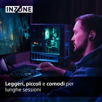 Sony INZONE Buds True Wireless gaming fülhallgató, ANC, AI mikrofon, PC és PS5 - fekete 4