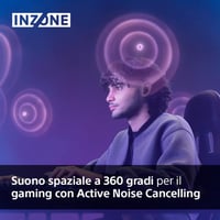 Sony INZONE Buds True Wireless gaming fülhallgató, ANC, AI mikrofon, PC és PS5 - fekete 3