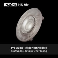 Herné slúchadlá Sony INZONE H6 Air, káblové, otvorené – 360 Spatial Sound, ultraľahké (199 g), odnímateľný mikrofón, INZONE Hub EQ, PC/PS5, čierne 5